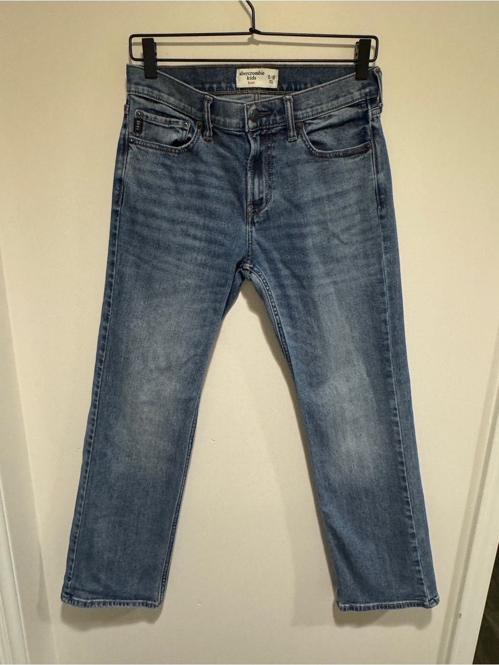 abercrombie kids Light Blue Booycut Jeans